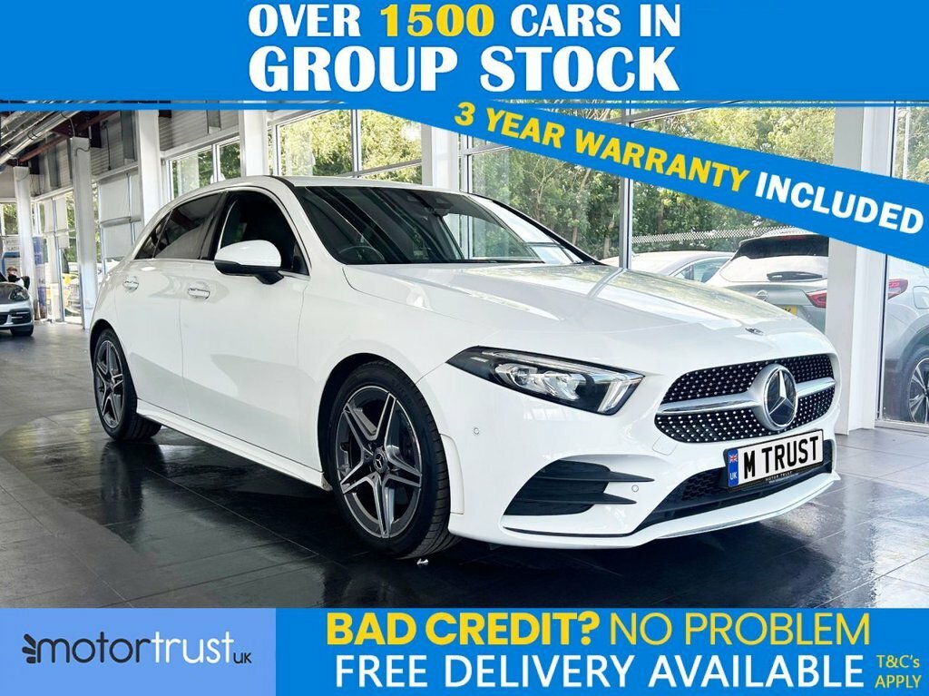 Mercedes-Benz A Class 1.3L Amg Line White