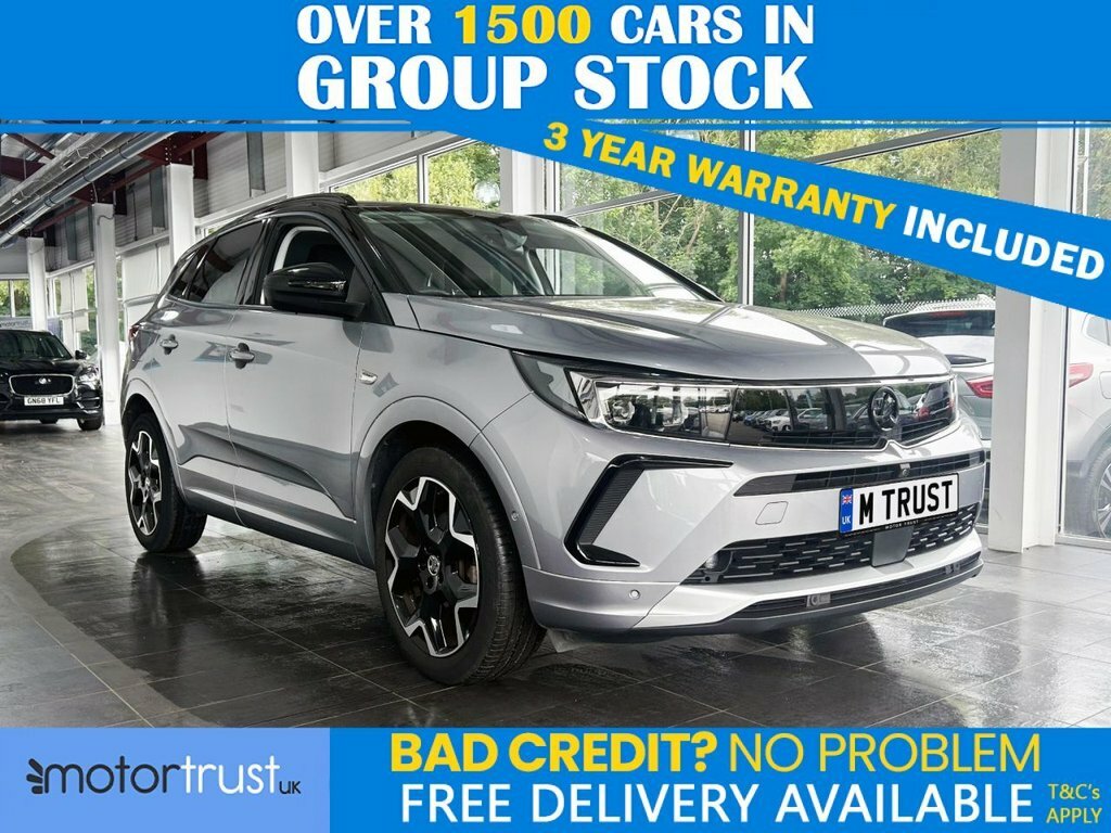 Vauxhall Grandland 1.2L Ultimate Grey