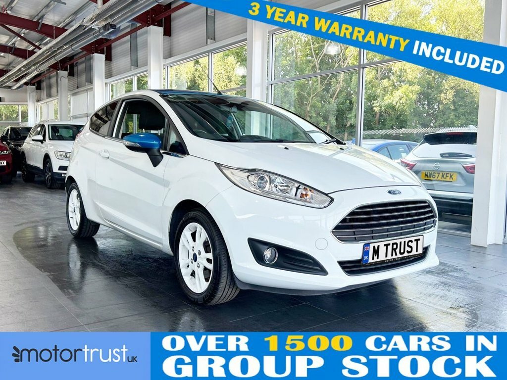 Ford Fiesta 1L Zetec White Edition White