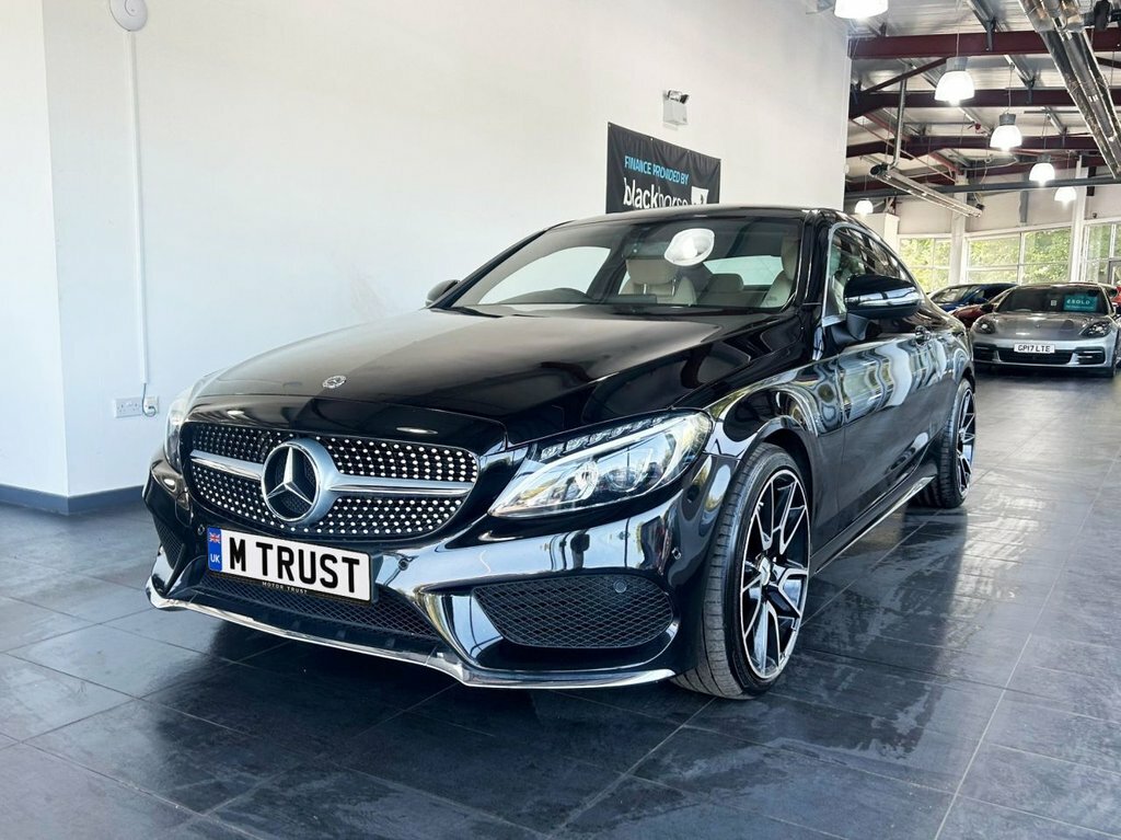 Mercedes-Benz C Class Coupe MV67NYS Black #4