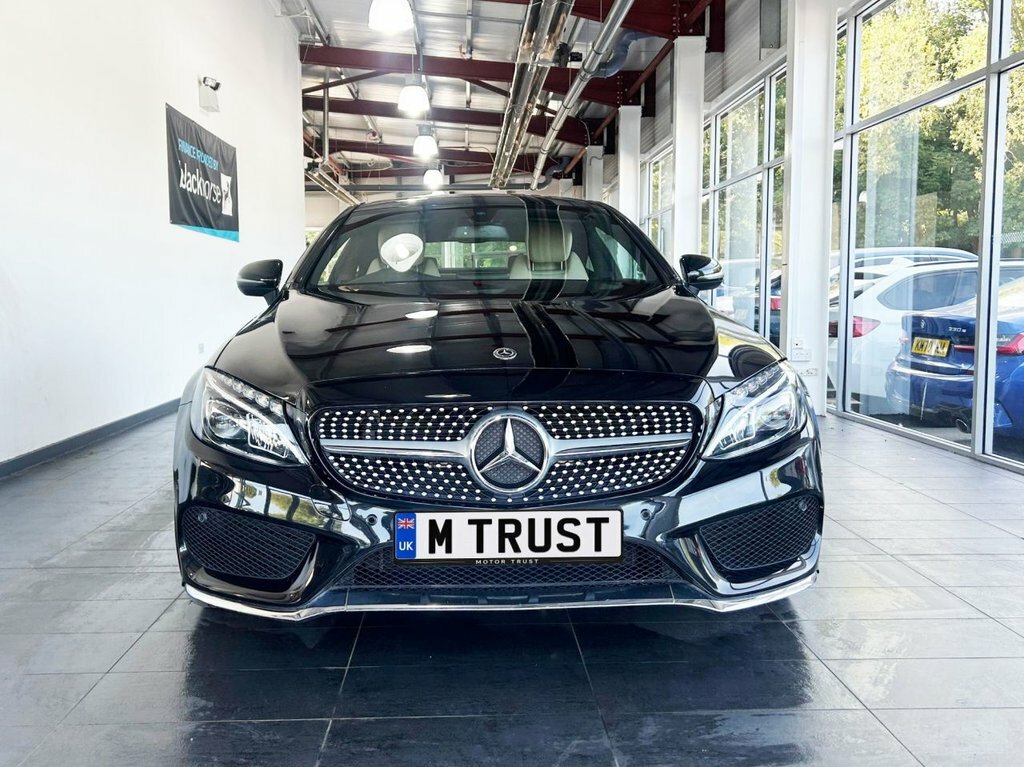 Mercedes-Benz C Class Coupe MV67NYS Black #3