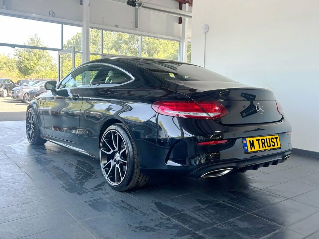 Mercedes-Benz C Class Coupe MV67NYS Black #6