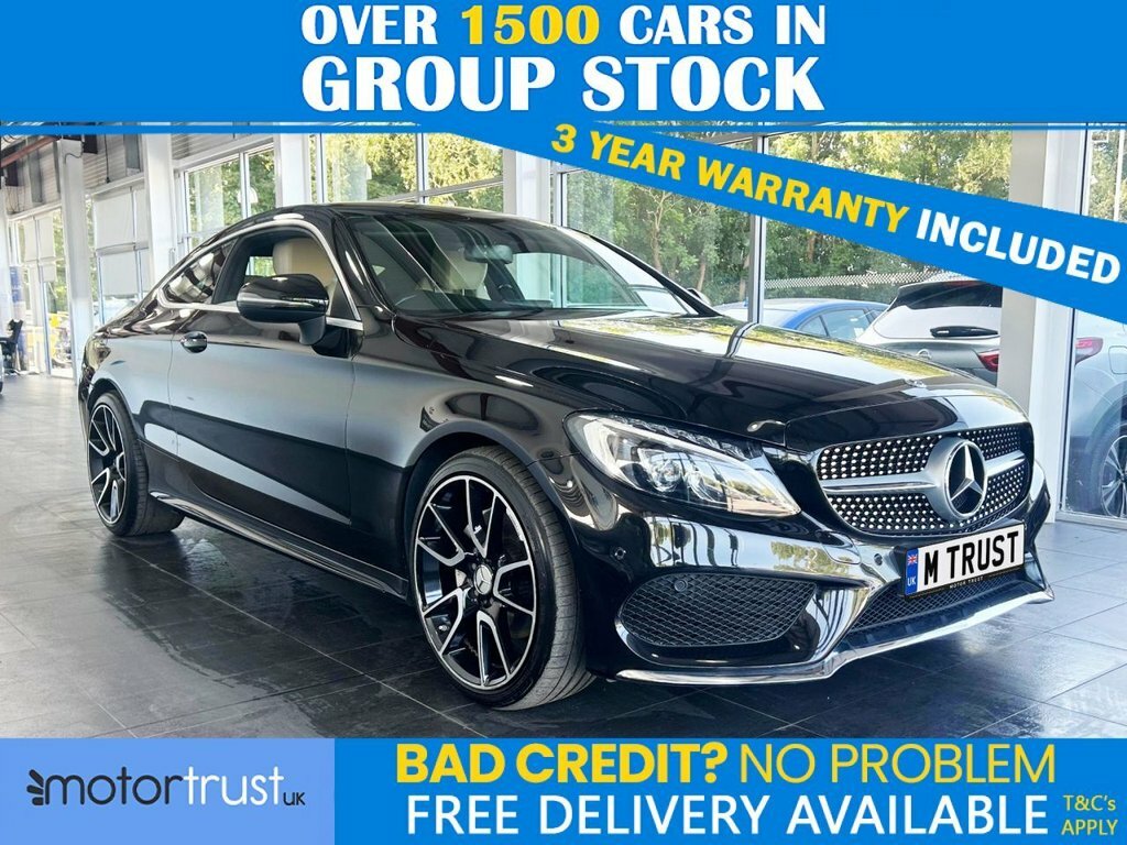 Mercedes-Benz C Class Coupe Black