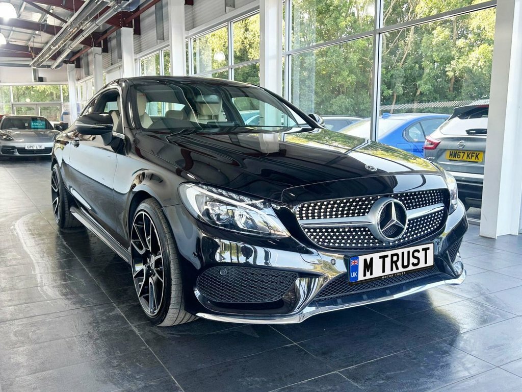 Mercedes-Benz C Class Coupe MV67NYS Black #2