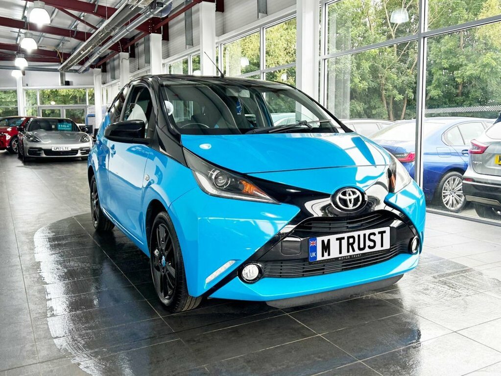 Toyota Aygo 1L X-cite MJ65EZU Blue #2