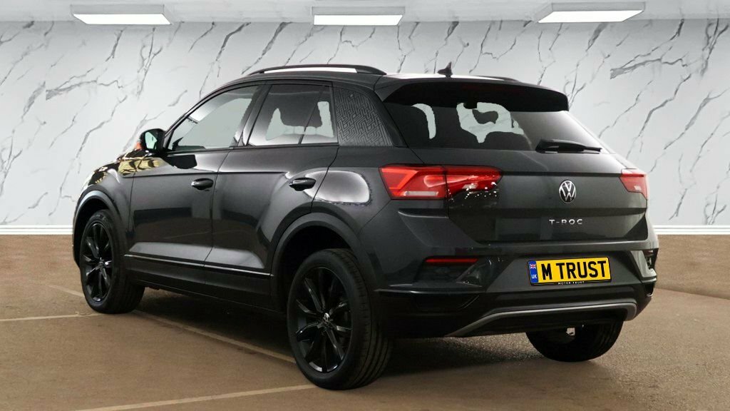 Volkswagen T-Roc 1L Black Edition WK71YOE Grey #3