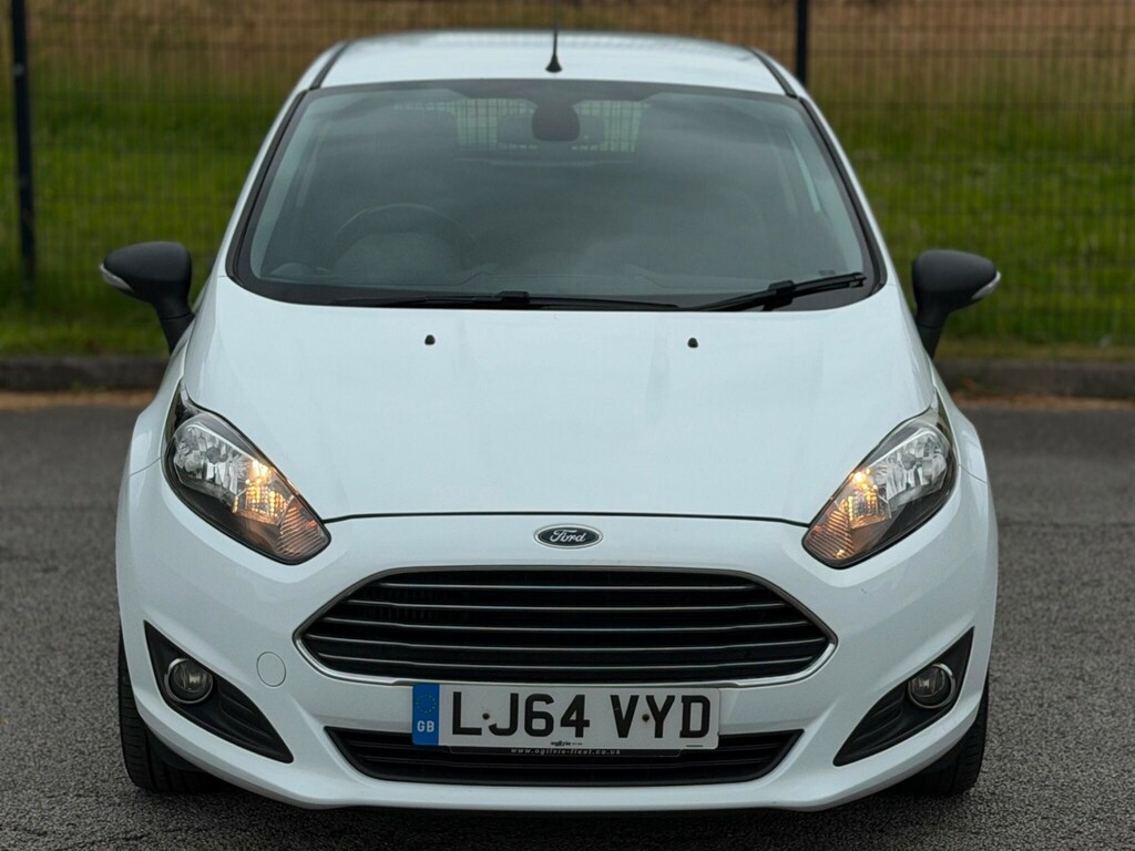 Ford Fiesta 1.6 Tdci Econetic II Panel Van White #6