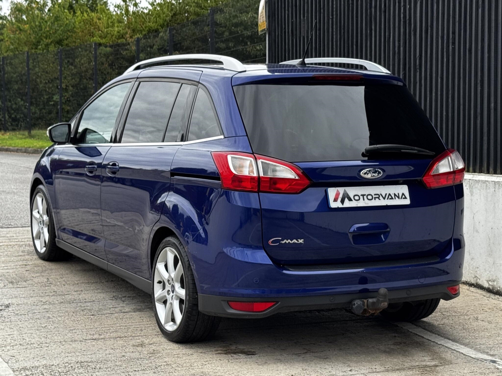 Ford Grand C-Max 2.0 Tdci Titanium Powershift Euro 5 Blue #4