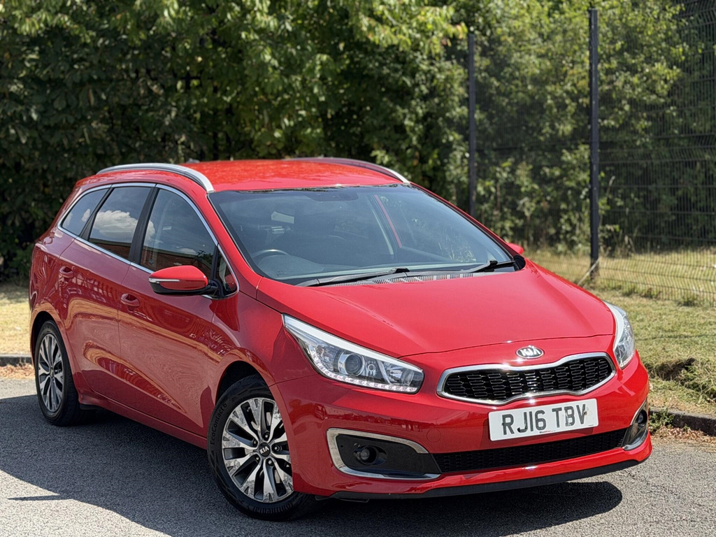 Kia Ceed 1.6 Crdi 3 Sportswagon Euro 6 Ss Red