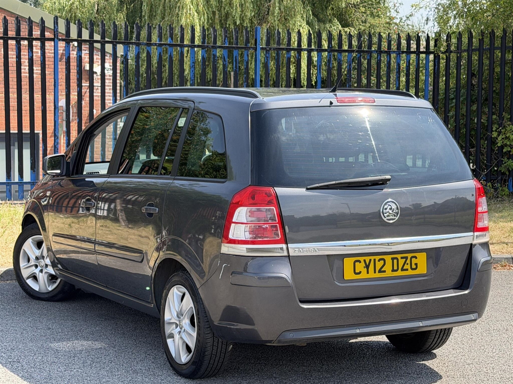 Vauxhall Zafira 1.6 16V Exclusiv Euro 5 Grey #4
