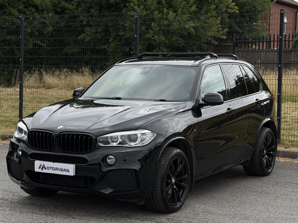 BMW X5 3.0 40D M Sport Xdrive Euro 6 Ss YG16XKB Black #3