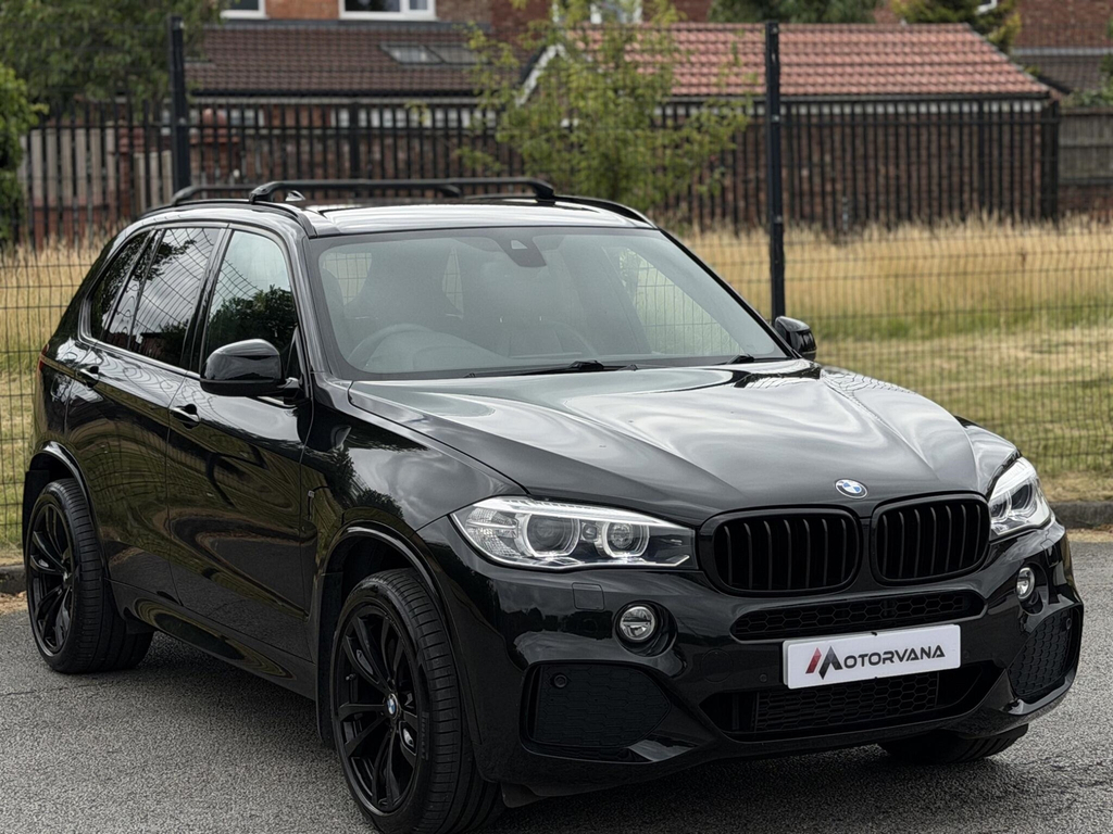 BMW X5 3.0 40D M Sport Xdrive Euro 6 Ss YG16XKB Black #6