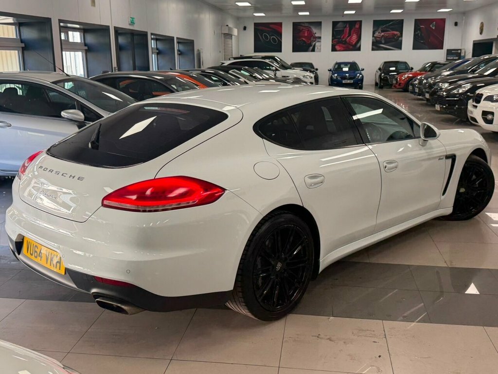 Porsche Panamera Panamera D V6 Tiptronic White #6