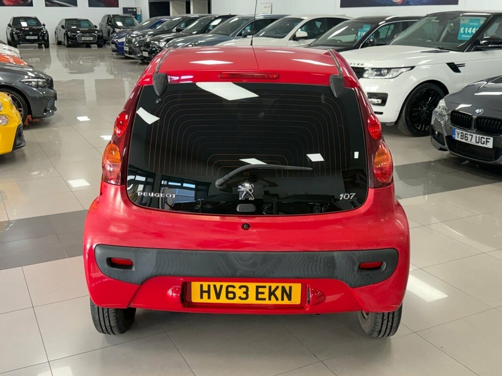 Peugeot 107 1L Active Red #4