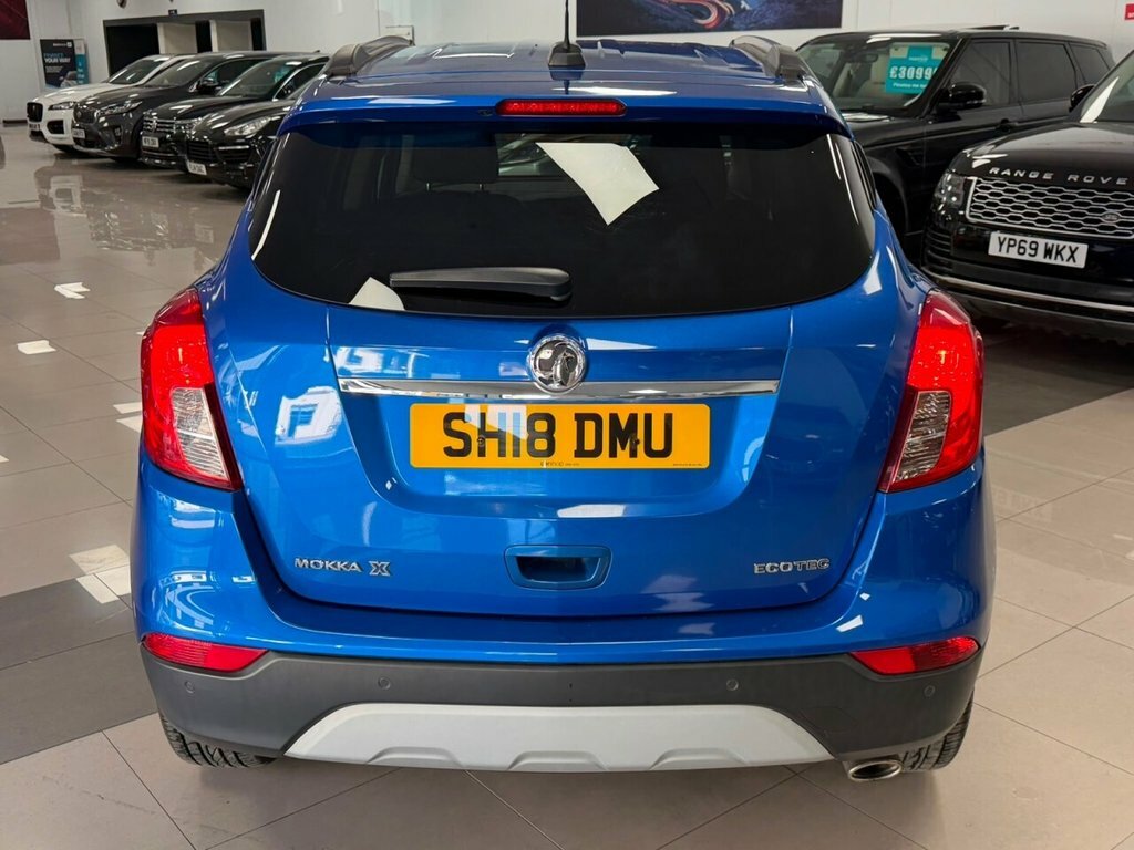 Vauxhall Mokka X 1.4L Elite Nav SH18DMU Blue #4