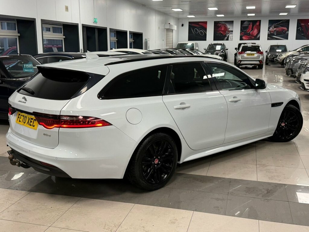 Jaguar XF 2L Chequered Flag White #2