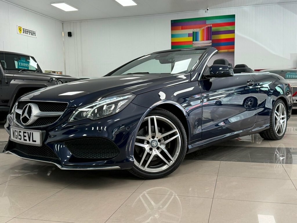 Mercedes-Benz E Class 2.1L Amg Line Blue