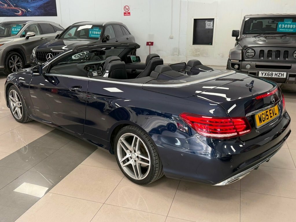 Mercedes-Benz E Class 2.1L Amg Line Blue #5