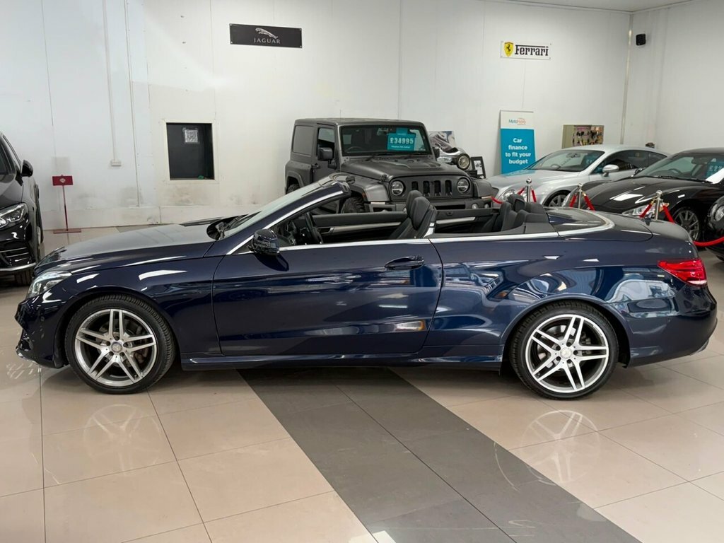 Mercedes-Benz E Class 2.1L Amg Line Blue #6