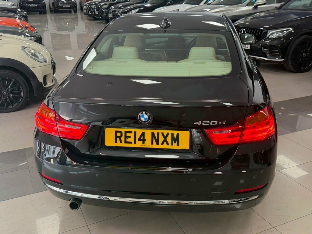 BMW 4 Series Gran Coupe 2L Luxury RE14NXM Black #4