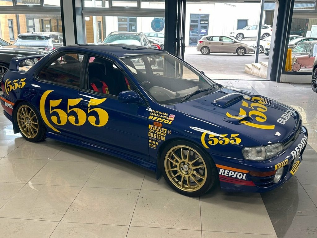 Subaru WRX STI Saloon Blue #5