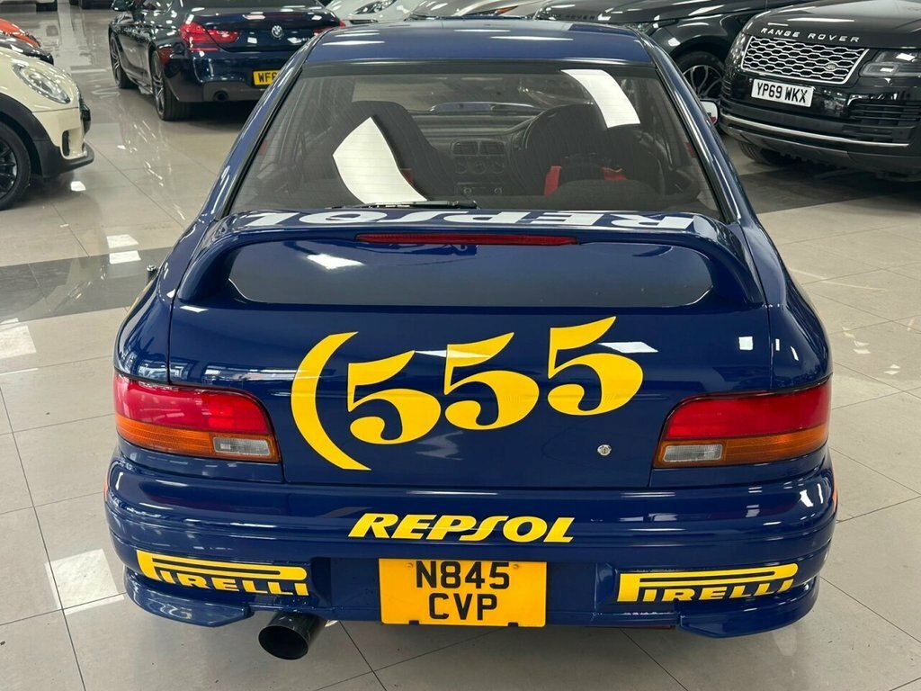 Subaru WRX STI Saloon Blue #6