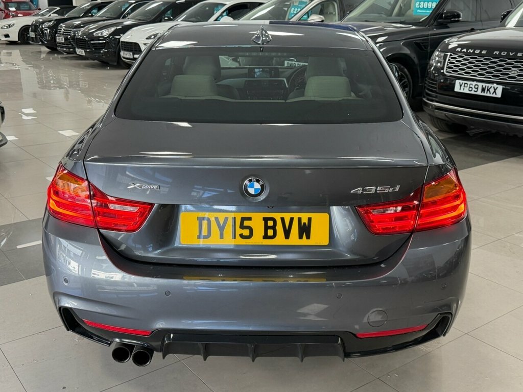 BMW 4 Series Gran Coupe 3L M Sport Grey #4
