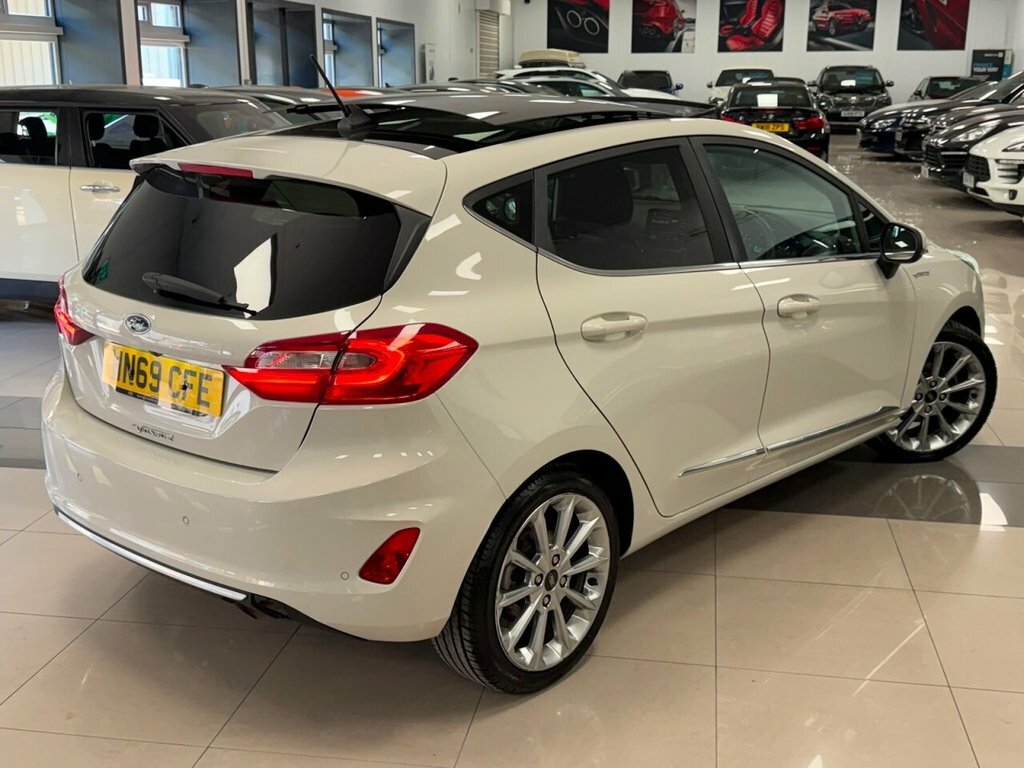 Ford Fiesta 1L Vignale White #2