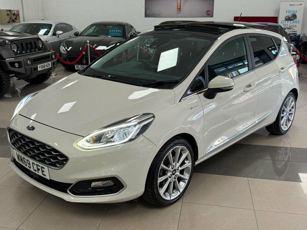 Ford Fiesta 1L Vignale White #6