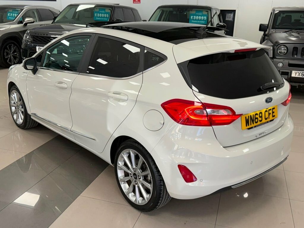 Ford Fiesta 1L Vignale White #3