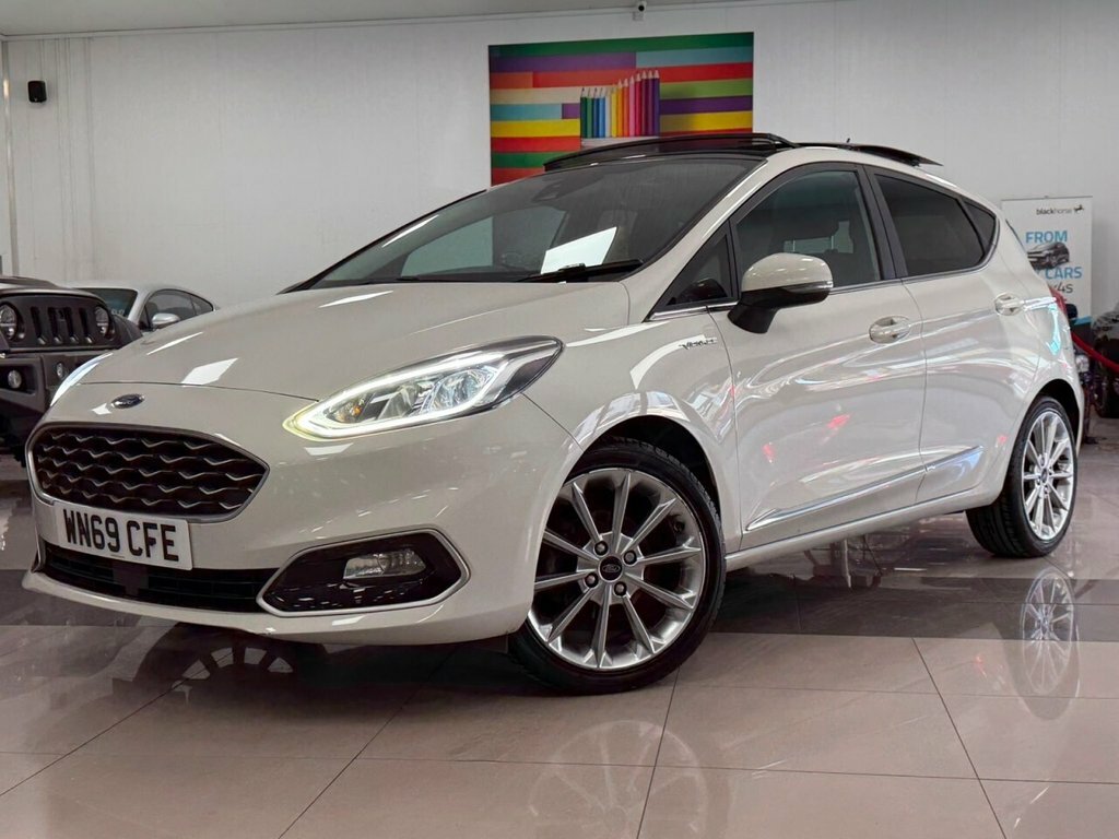 Ford Fiesta 1L Vignale White