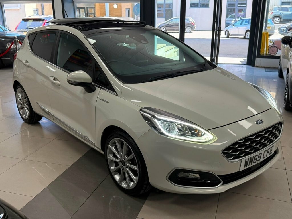 Ford Fiesta 1L Vignale White #5