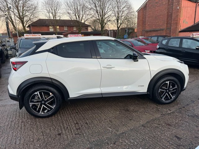 Nissan Juke 1.6 N-connecta Euro 6 PY74DGO White #6