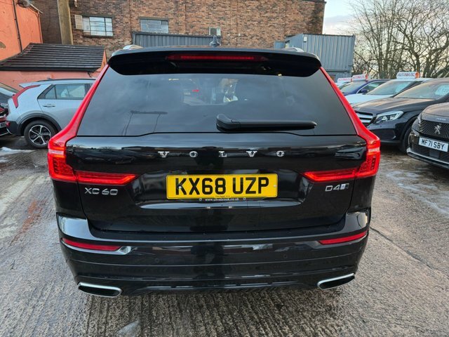 Volvo XC60 2.0 D4 R-design Awd Euro 6 Ss KX68UZP Black #5