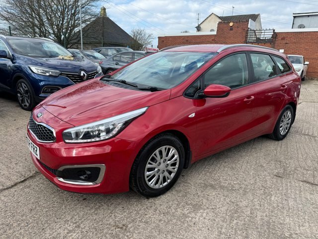 Kia Ceed 1.6 Crdi 1 Sportswagon Euro 6 Ss DK67FRZ Red #3