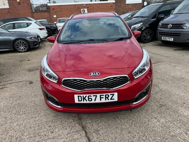 Kia Ceed 1.6 Crdi 1 Sportswagon Euro 6 Ss DK67FRZ Red #2