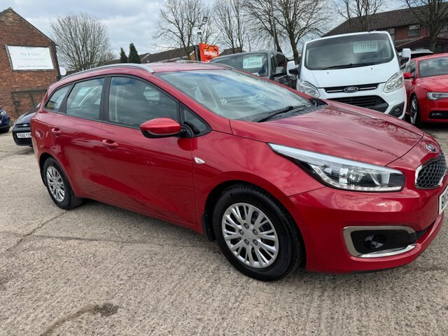 Kia Ceed 1.6 Crdi 1 Sportswagon Euro 6 Ss DK67FRZ Red