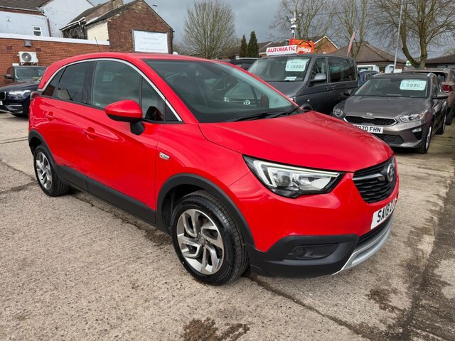 Vauxhall Crossland X 1.6 Turbo D Ecotec Tech Line Nav Euro 6 Ss Red