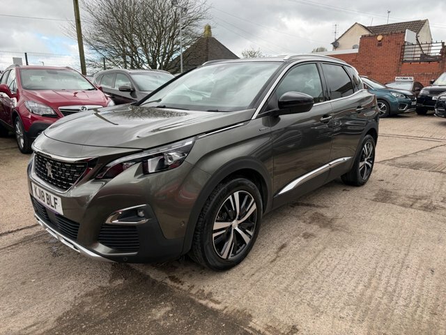 Peugeot 3008 1.5 Bluehdi Gt Line Eat Euro 6 Ss KJ18BLF Grey #3