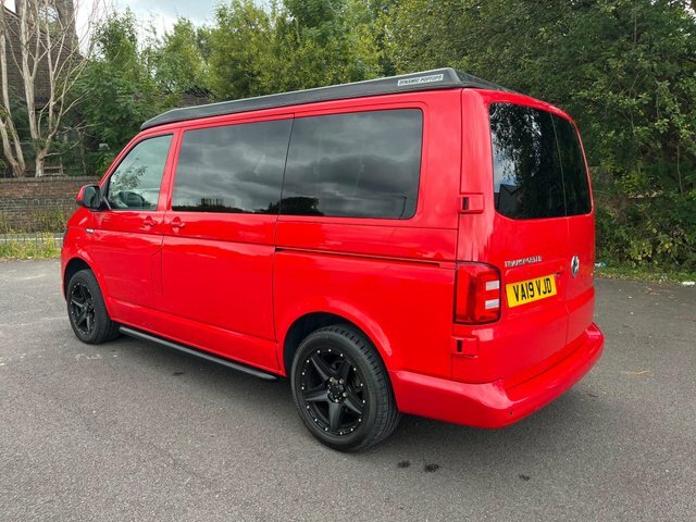 Volkswagen Transporter 2.0 Bitdi T30 Bluemotion Tech Edition Fwd Swb Euro VA19VJD Red #4