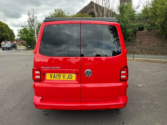 Volkswagen Transporter 2.0 Bitdi T30 Bluemotion Tech Edition Fwd Swb Euro VA19VJD Red #5