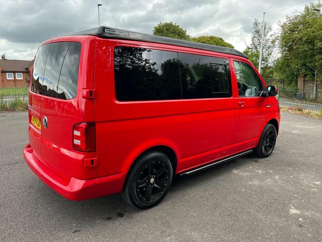 Volkswagen Transporter 2.0 Bitdi T30 Bluemotion Tech Edition Fwd Swb Euro VA19VJD Red #6