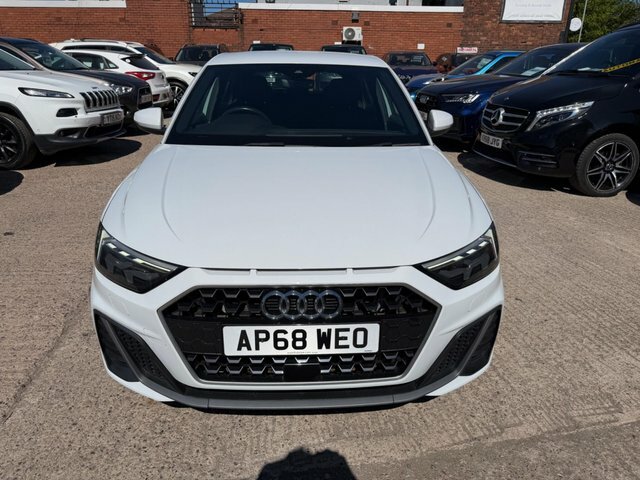 Audi A1 1.0 Tfsi 30 S Line Sportback Euro 6 Ss AP68WEO White #2