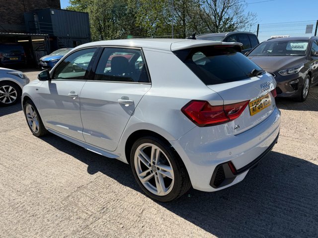 Audi A1 1.0 Tfsi 30 S Line Sportback Euro 6 Ss AP68WEO White #4