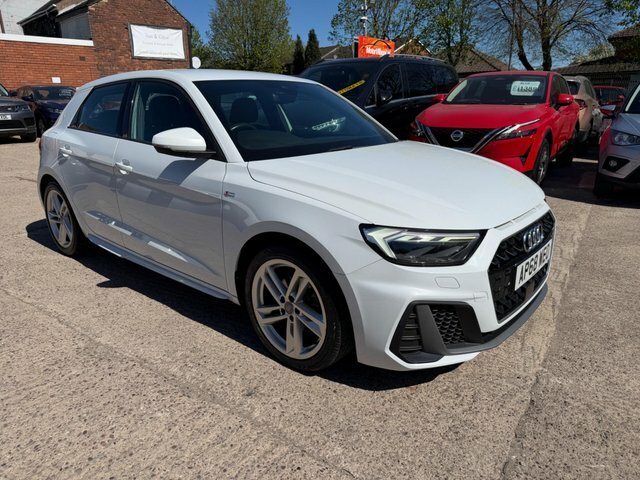Audi A1 1.0 Tfsi 30 S Line Sportback Euro 6 Ss AP68WEO White