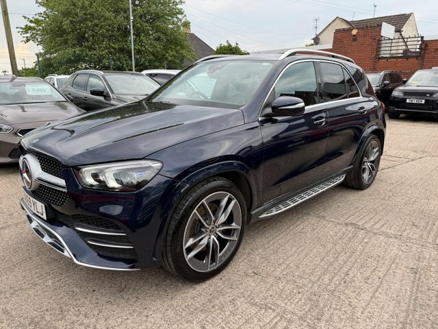 Mercedes-Benz GLE Class 2.9 Gle350d Amg Line Premium G-tronic 4Matic Eur DN69YLJ Blue #3