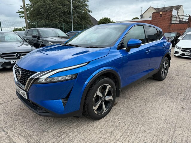 Nissan Qashqai 1.3 Dig-t Mhev N-connecta Xtron Euro 6 Ss DA22FUH Blue #3