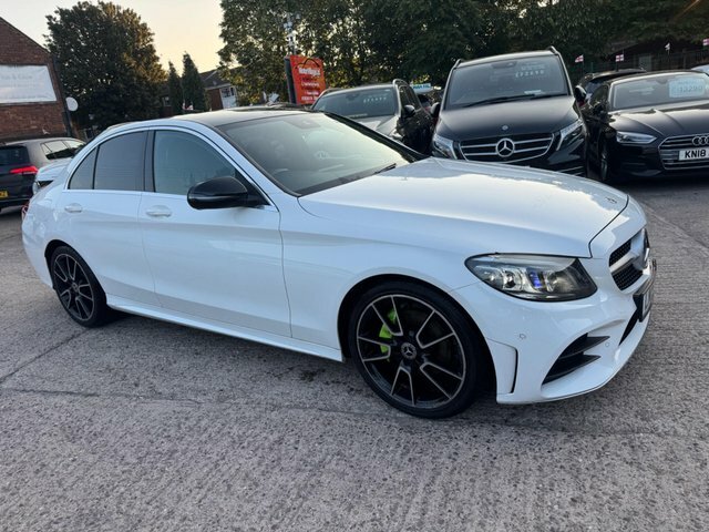 Mercedes-Benz C Class 2.0 C220d Amg Line Premium G-tronic Euro 6 Ss White