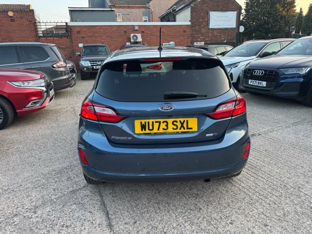 Ford Fiesta 1.0T Ecoboost Mhev Titanium Euro 6 Ss WU73SXL Blue #6
