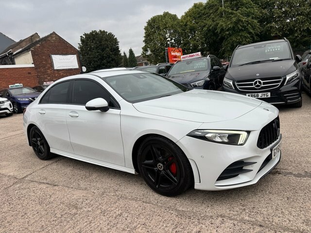 Mercedes-Benz A Class 1.5 A180d Amg Line Executive Saloon 7 White